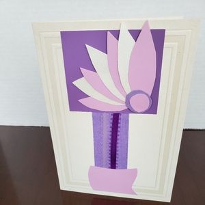 Handmade art card - Peacock Beauty